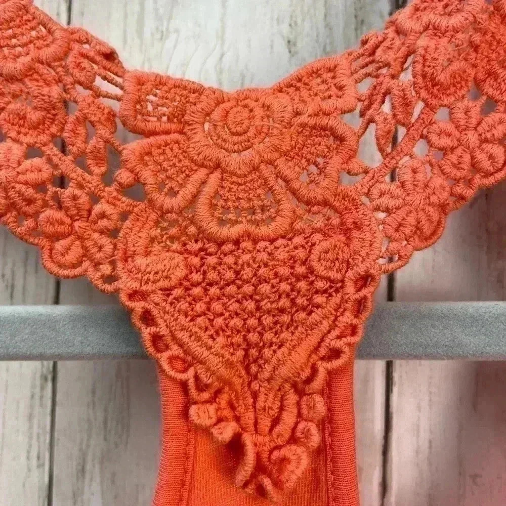 Orange Tank Top Size 8 Summer/Lightweight - Picture 5 of 7